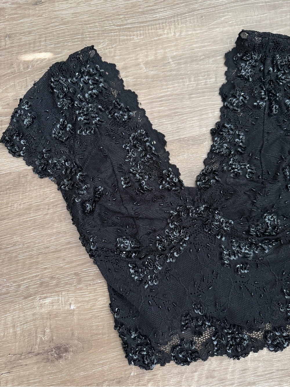 Bebe beaded top